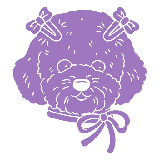 f6298d82796baae1923646186fdebd04-cachorro-roxo-com-desenho-de-gravata-borboleta